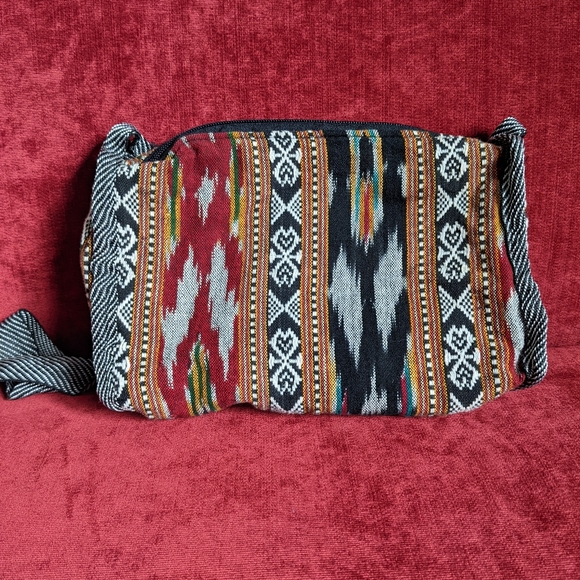 Vintage Cloth Bag from India - Picture 2 of 11